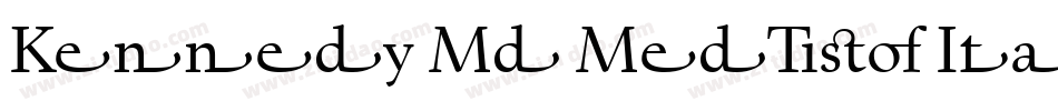 Kennedy Md Medium Italic GD字体转换